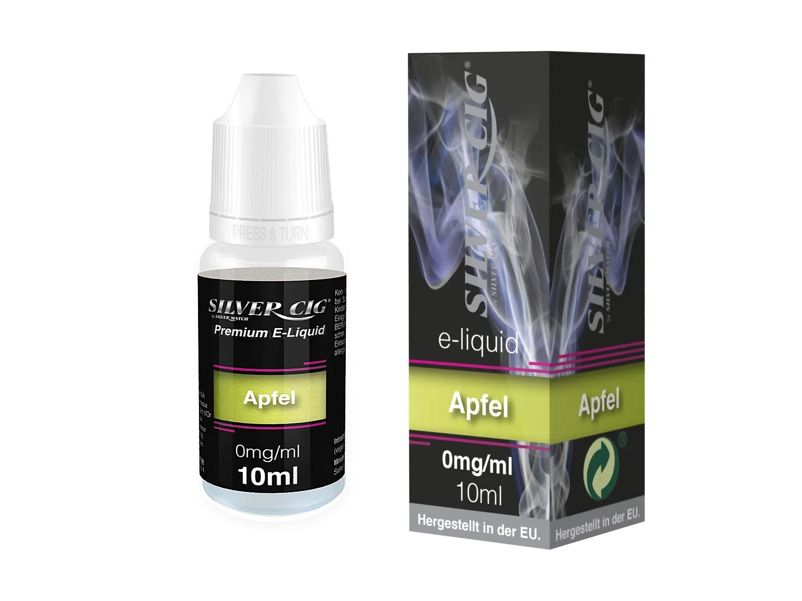 e-Liquid Apfel  0mg/ml      VE6